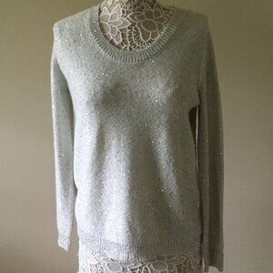 ANA Shimmer Glitter Sequin Sweater New Years party Christmas